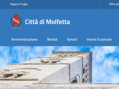 Molfetta digitale: dal 29 settembre online il nuovo sito del Comune 