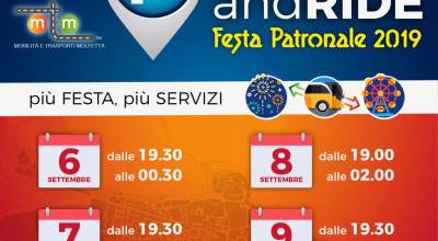 Park&ride gratuito in occasione della festa patronale