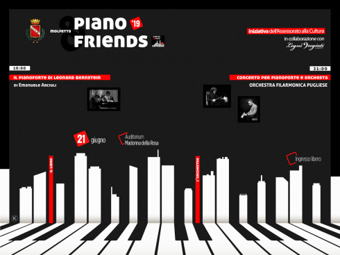Torna Molfetta Piano&Friends: la musica abbraccia il territorio