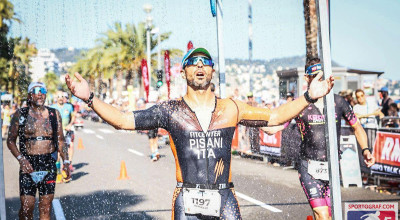 Angelo Pisani, ironman. Obiettivo raggiunto