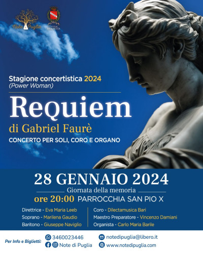 Requiem in re minore op. 48 di Gabriel Fauré - Concerto della memoria ...