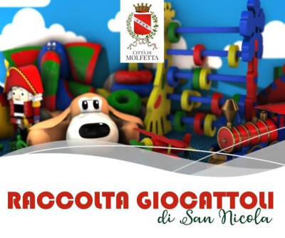 Raccolta di giocattoli in occasione di san Nicola