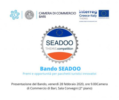 Bando SEADOO: opportunità per aziende pugliesi dei settori turismo, fo...