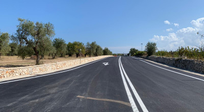 Conclusi i lavori di raddoppio di strada Lama di Macina