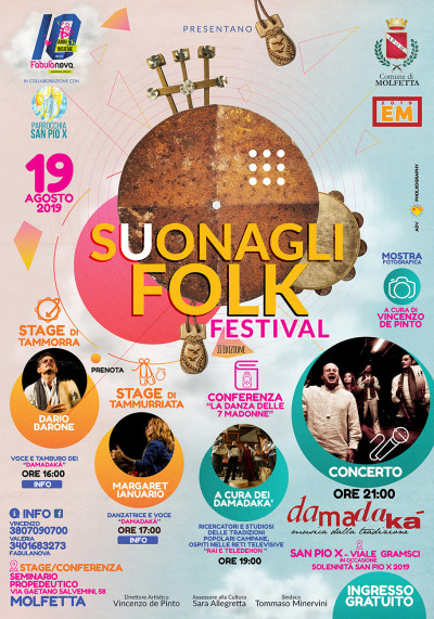 Torna il SuONAGLI Folk Festival