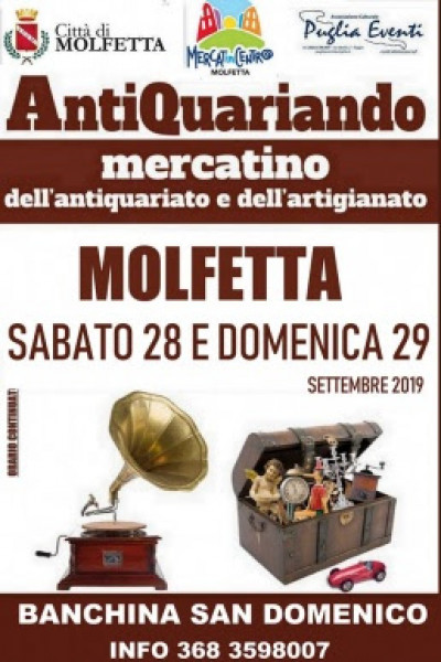 Antiquariando, mercatino dell'antiquariato e dell'artigianato