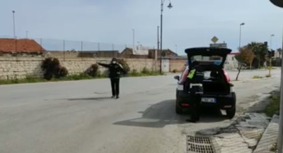 Pasquetta, barriere e posti di blocco in uscita dalla città